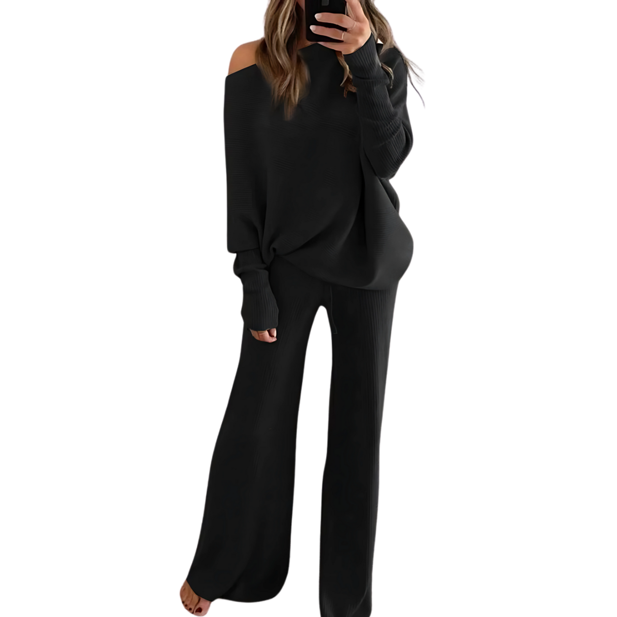 Bequeme und elegante Jogginghose und Pullover