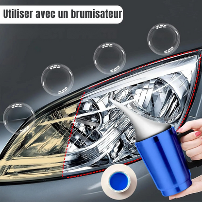 Schnelle und effektive Scheinwerfer-Reparaturflüssigkeit fürs Auto
