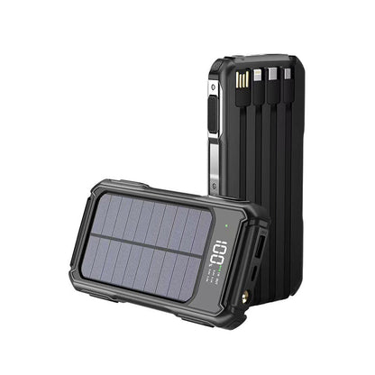 Tragbarer Solar-Powerbank Universalladegerät