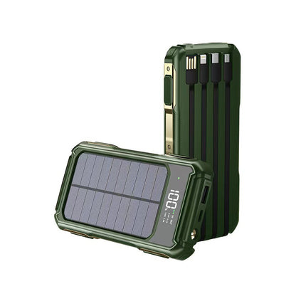 Tragbarer Solar-Powerbank Universalladegerät