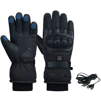 Elektrische Heizhandschuhe für Motorrad und Ski