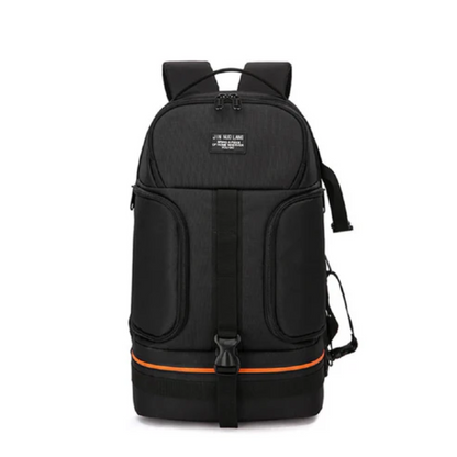 Professioneller Foto-Rucksack mit Kamera-Fach und Stativhalterung