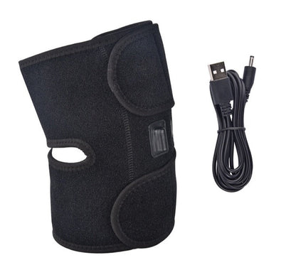 Warme und weiche Kniebandage