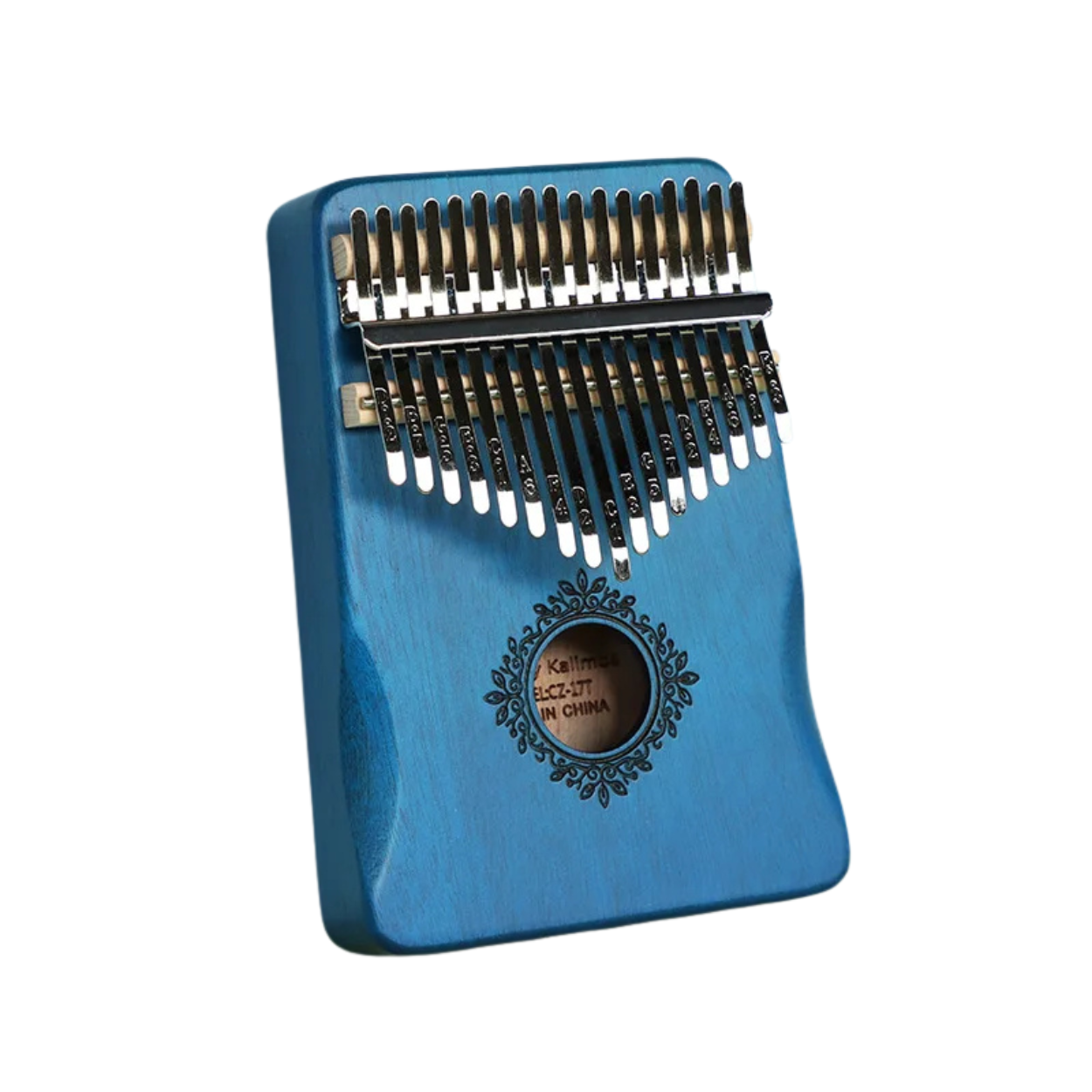 Tragbare 17-Tasten Holz-Kalimba mit Daumenklavier