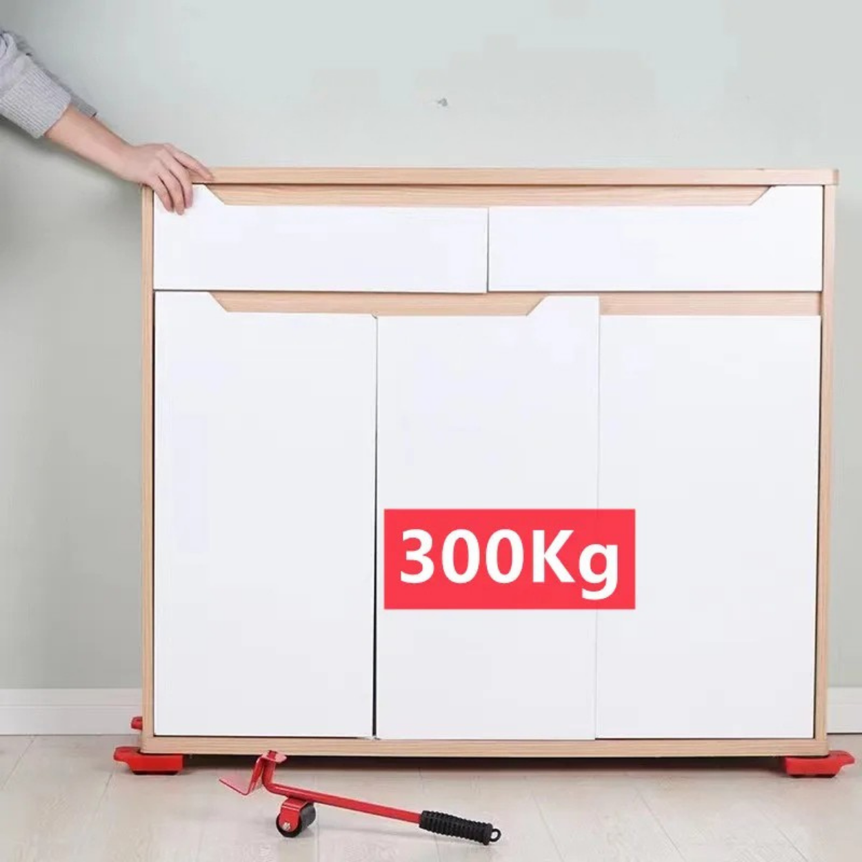 Starke Möbeltransportrollen 300 kg Tragkraft