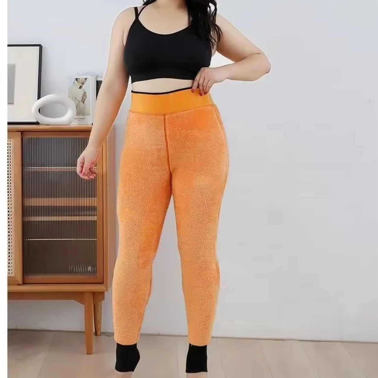 Weiche und warme Leggings in großen Größen für Damen
