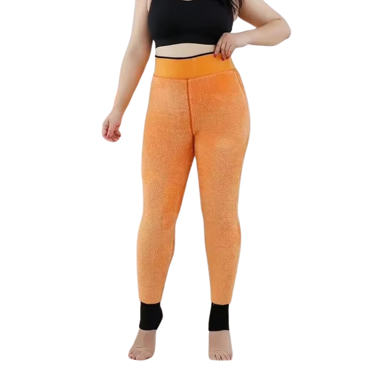 Weiche und warme Leggings in großen Größen für Damen