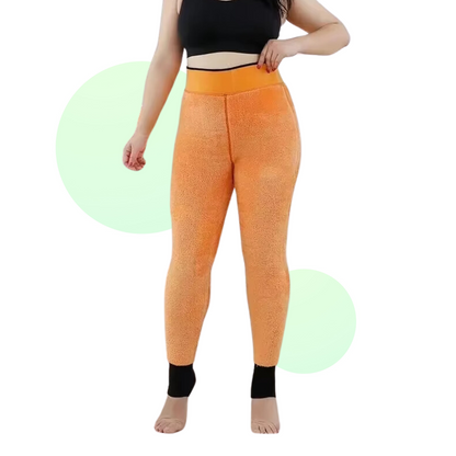 Legging Grande Taille Doux et Chaud pour Femme - Marcherelle