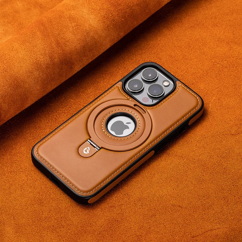Étui Magnétique iPhone avec Support Invisible - Foivo