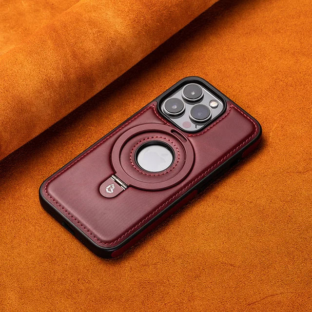 Magnetische Hülle für iPhone mit unsichtbarer Halterung