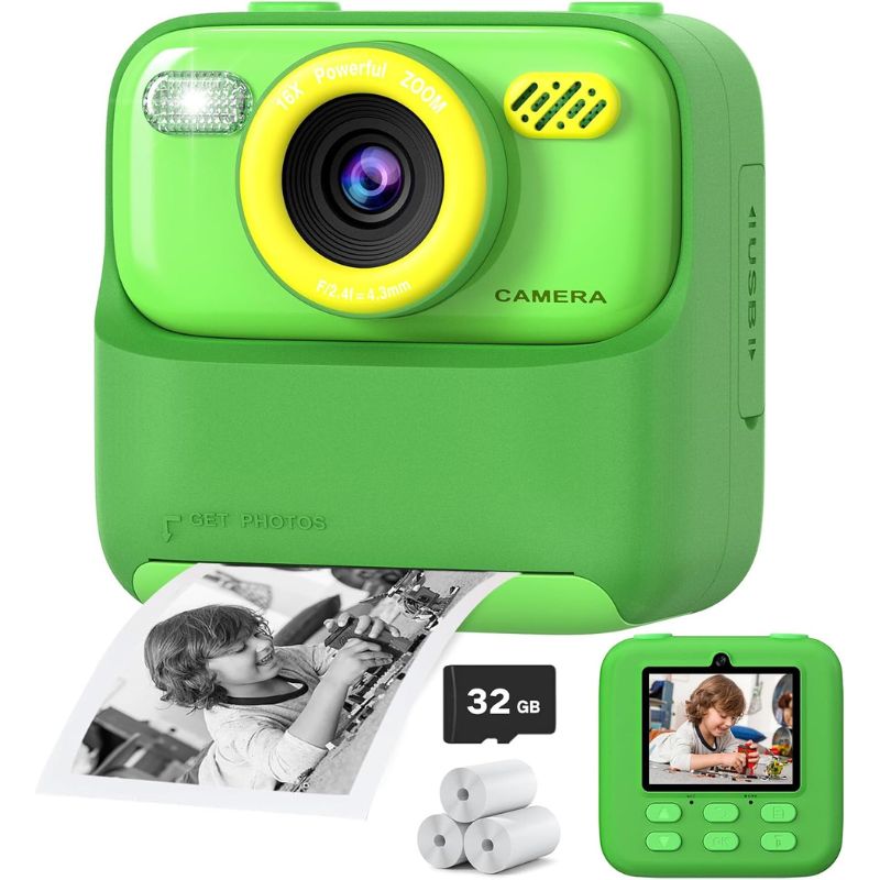 Marcherelle™ – Appareil Photo Instantané pour Enfant Créatif