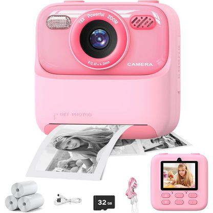 Marcherelle™ – Appareil Photo Instantané pour Enfant Créatif
