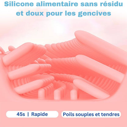 Marcherelle™ – Brosse à Dents Électrique Bébé Rechargeable