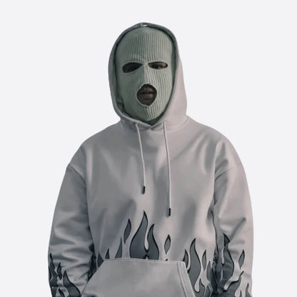 Marcherelle™ – Cagoule en Laine Tricotée Chaude & Respirante pour Ski & Moto