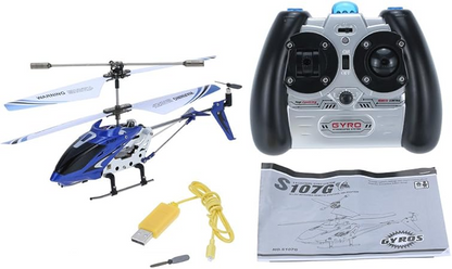 Marcherelle™ – Mini Hélicoptère Télécommandé RC avec Système Gyroscopique