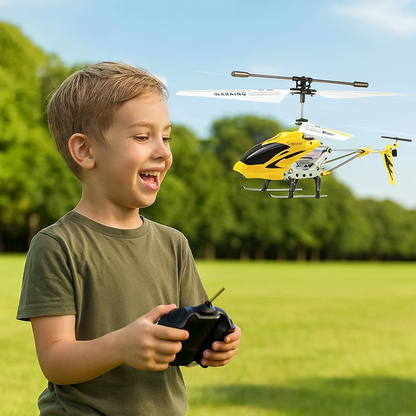 Marcherelle™ – Mini Hélicoptère Télécommandé RC avec Système Gyroscopique