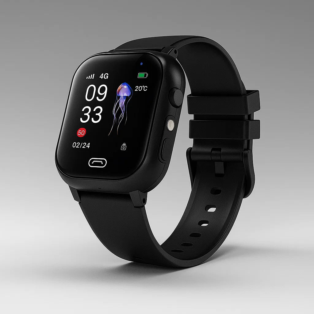 Marcherelle™ – Montre Connectée GPS pour Enfants avec Appel Vidéo
