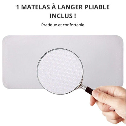 Marcherelle™ – Sac à Langer 3 en 1 avec Lit Bébé Intégré