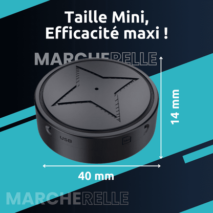 Marcherelle™ – Traceur GPS Vélo Invisible & Sans Abonnement Ultra-Précis