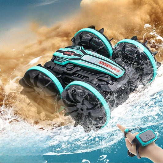 Marcherelle™ – Voiture Tout Terrain Télécommandée avec Conception Amphibie et Vitesse de 15 km/h
