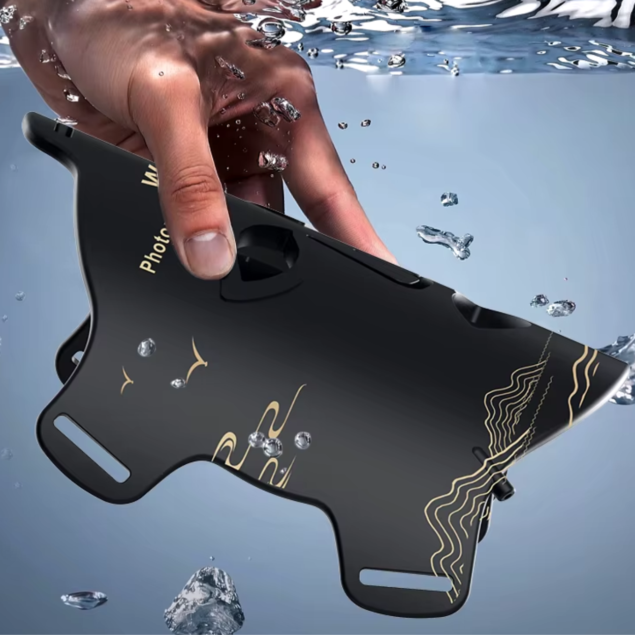 LED-Gesichtsmaske mit Entspannender Massagefunktion