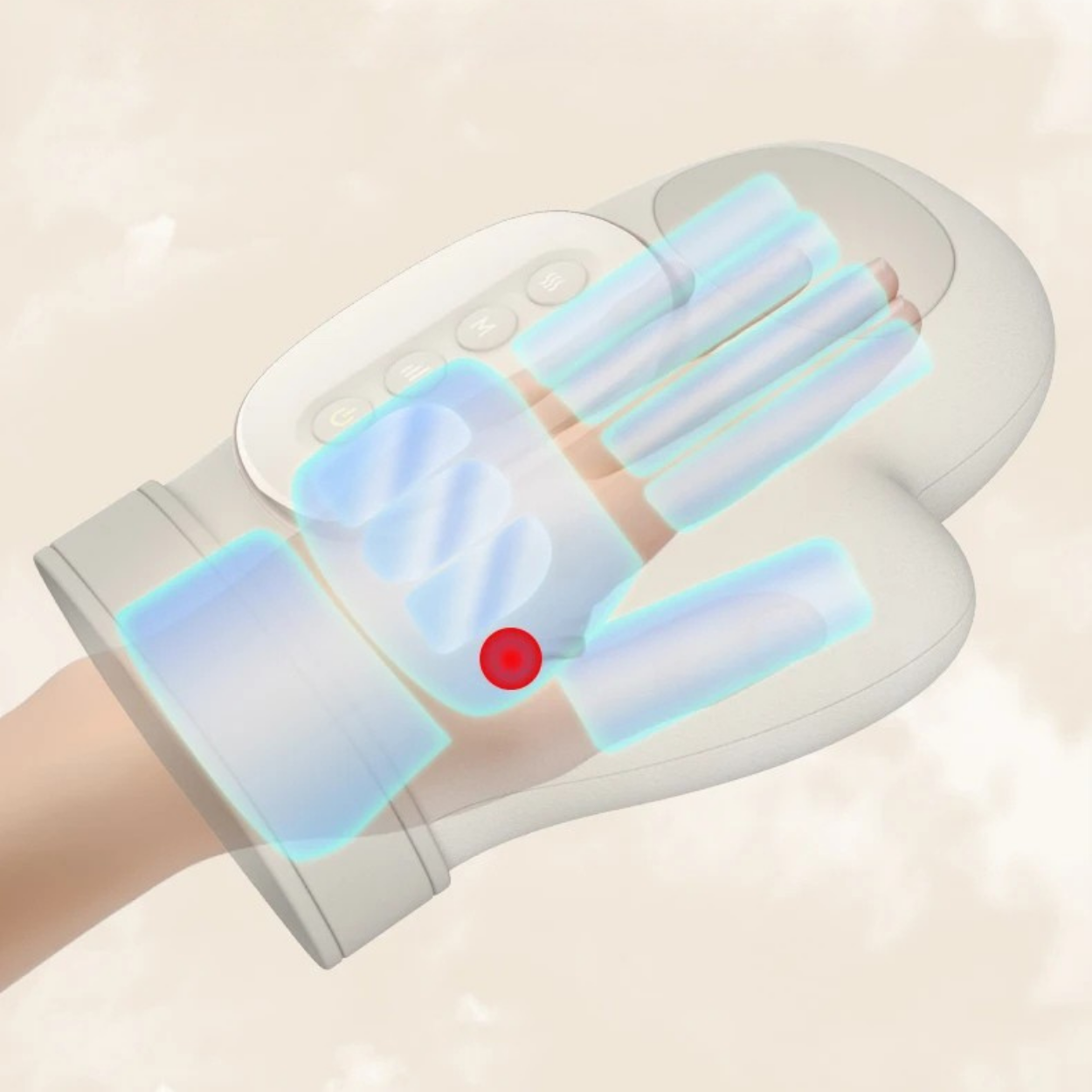Elektrischer Handmassagegerät mit Wärme zur Gelenkentlastung