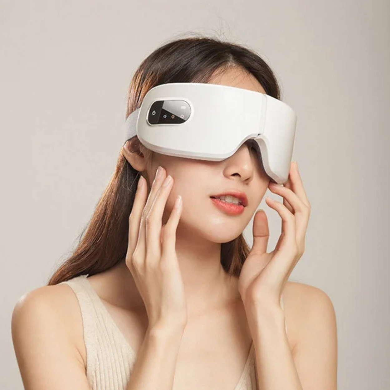 Elektronischer Augenmassagegerät mit Bluetooth und Massagefunktion
