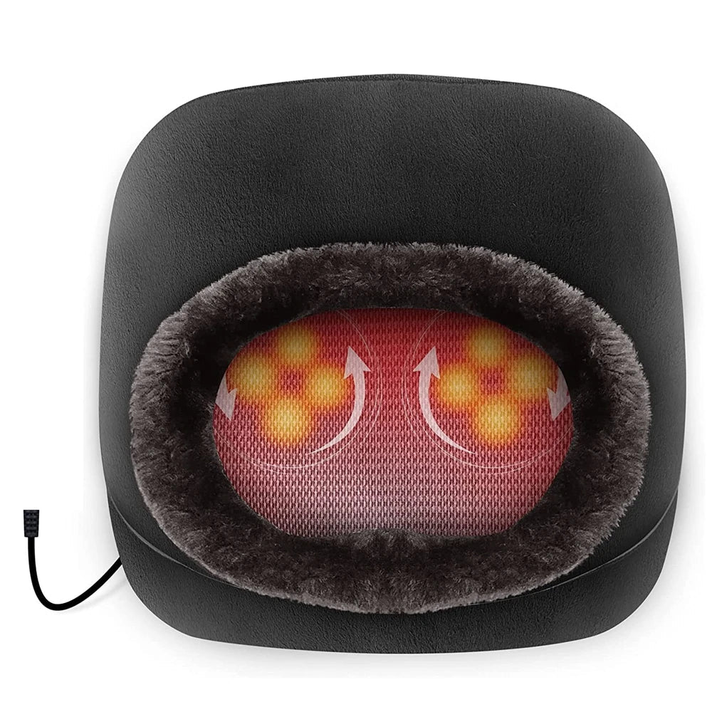 Elektrischer Beheizter Shiatsu Fußmassager