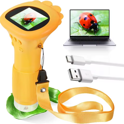 Kinder-Mikroskop mit Farb-Digitalbildschirm