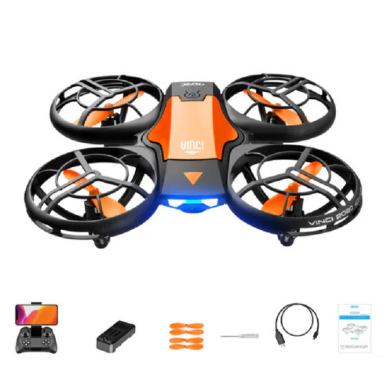 Faltbare 4K WiFi FPV Drohne mit HD-Kamera und Stabilisator