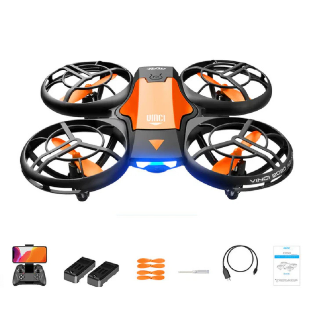 Faltbare 4K WiFi FPV Drohne mit HD-Kamera und Stabilisator