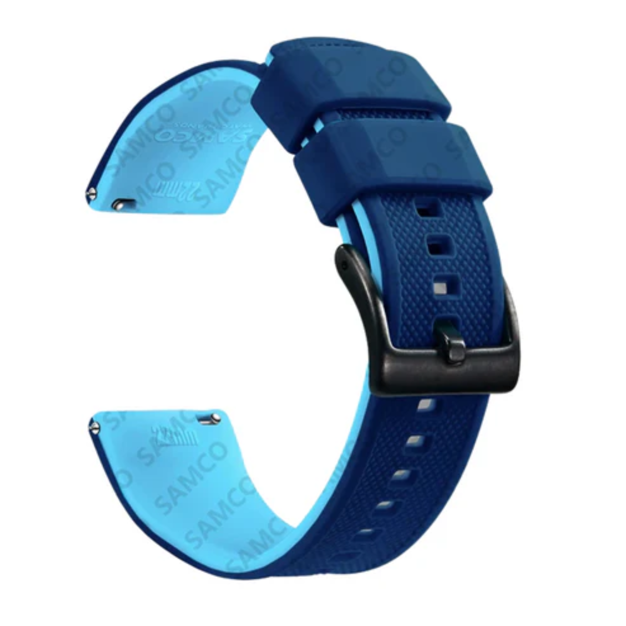 Weiches und widerstandsfähiges Silikonarmband für Uhr