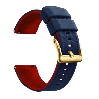 Weiches und widerstandsfähiges Silikonarmband für Uhr
