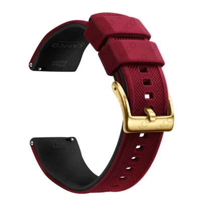 Weiches und widerstandsfähiges Silikonarmband für Uhr