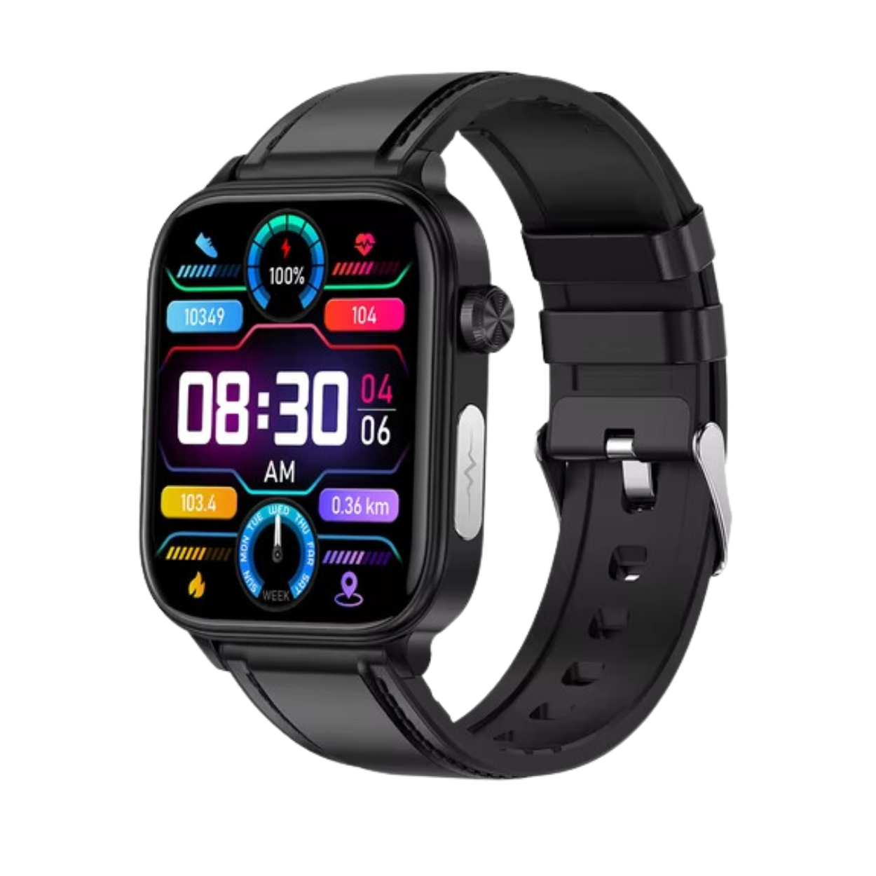 Fitness-Smartwatch mit EKG und Gesundheitsüberwachung
