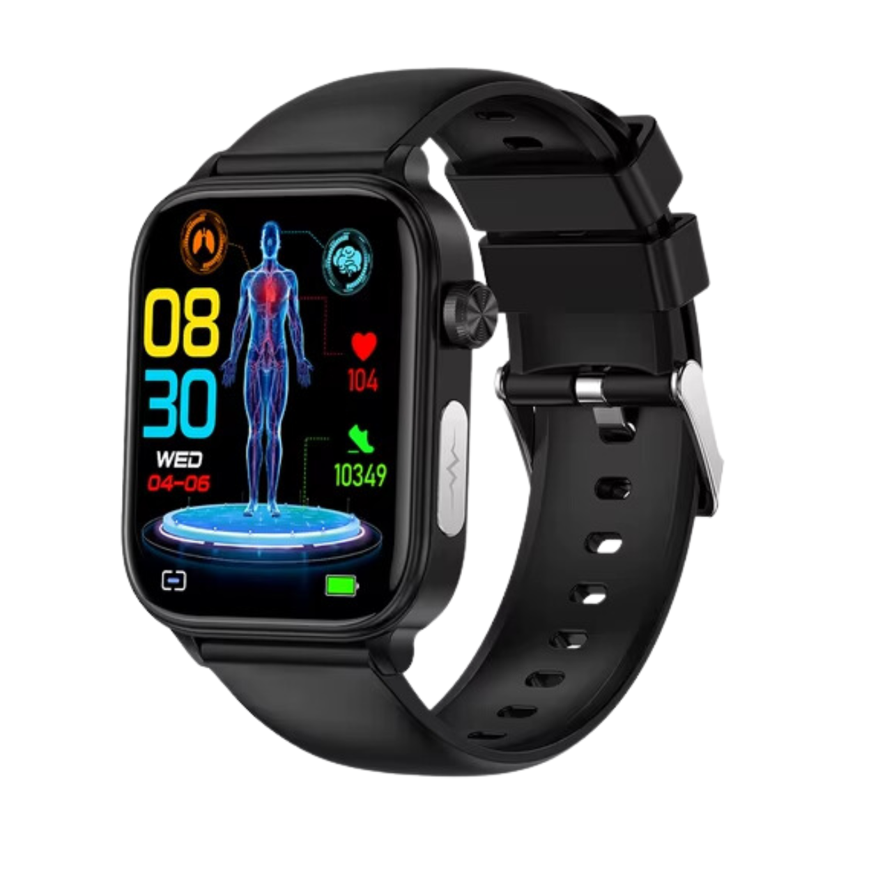 Fitness-Smartwatch mit EKG und Gesundheitsüberwachung