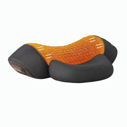 Beheiztes Nackenkissen mit Massage zur Spannungsentlastung