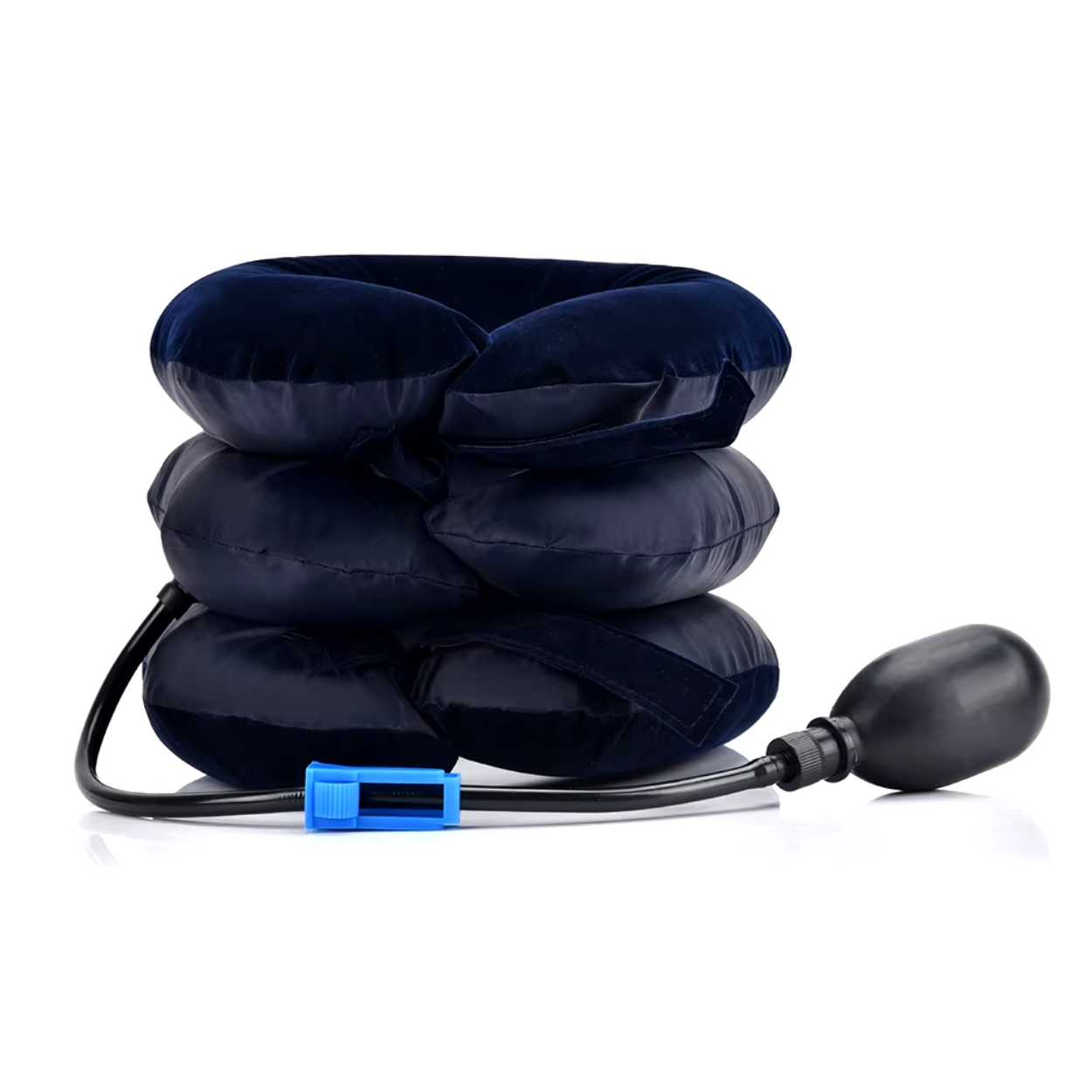 Aufblasbares Nackenkissen für komfortablen Schlaf