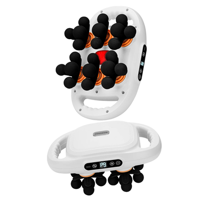 Muskelmassagepistole mit 22 intensiven Massageköpfen