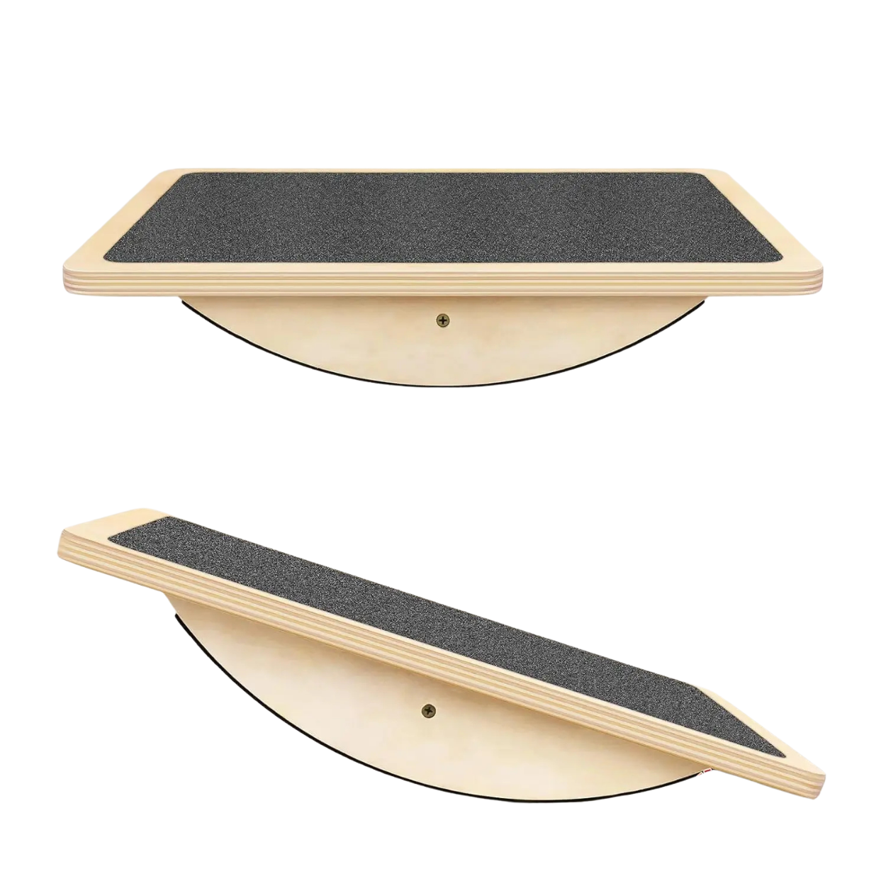 Massives Holz-Balance-Board mit Rutschfester Oberfläche