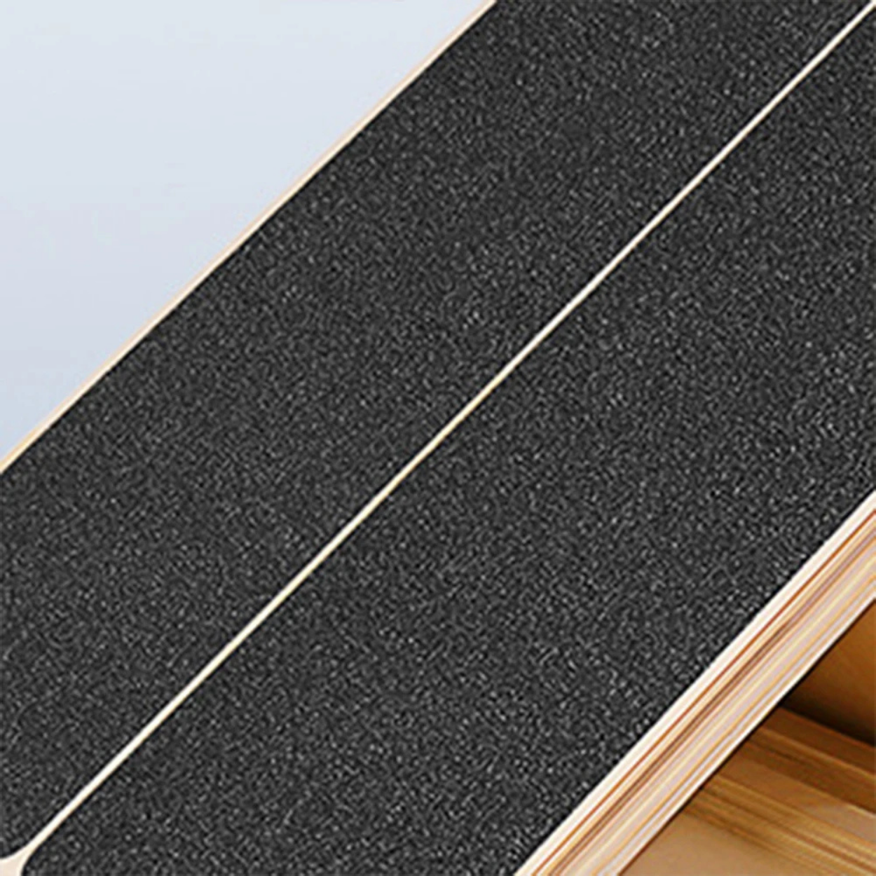 Einstellbares Holz-Neigebrett für Dehnung und Muskelstärkung