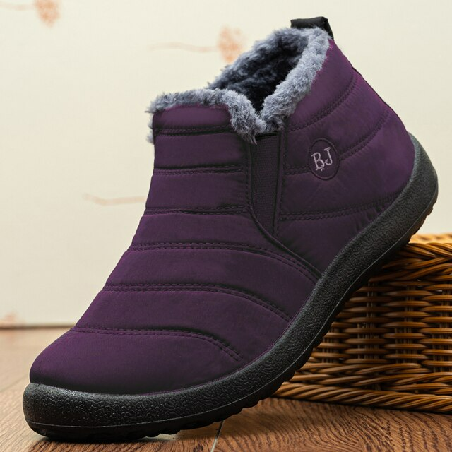 Warme und griffige Winterstiefeletten