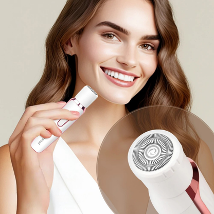 4-in-1 Elektrorasierer mit Kamm und Trimmer