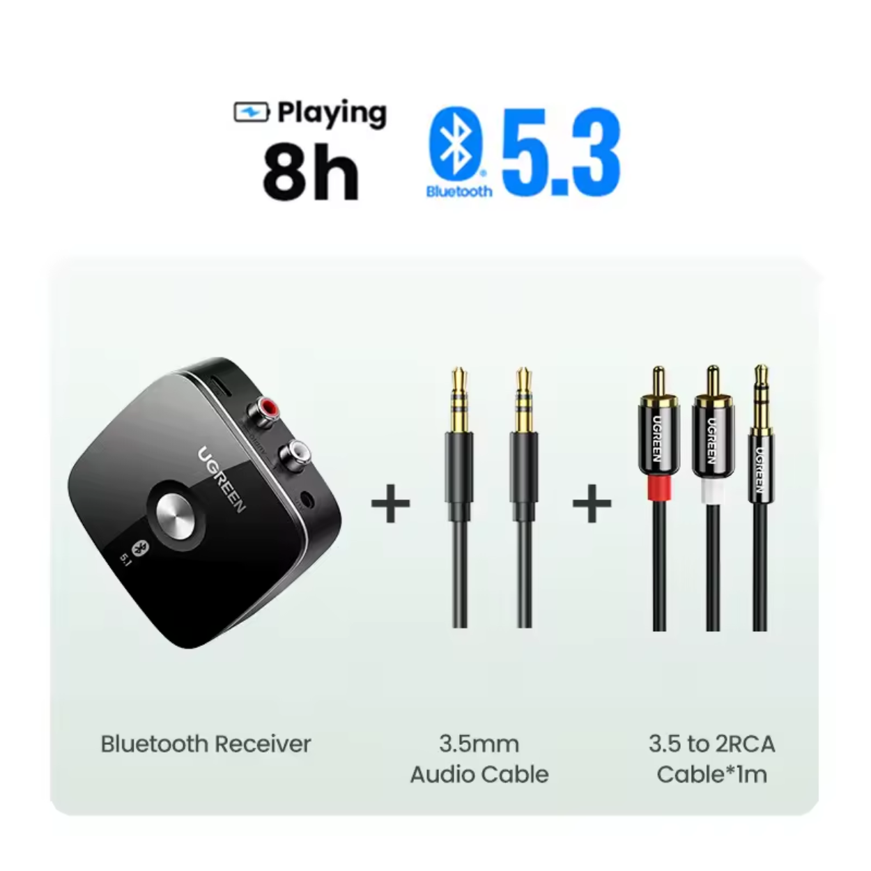Hochgeschwindigkeits Bluetooth Audioempfänger mit USB-Player