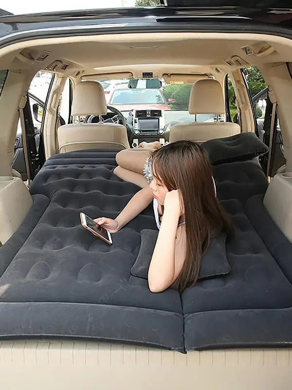 Graue und Bequeme Aufblasbare Auto-Matratze