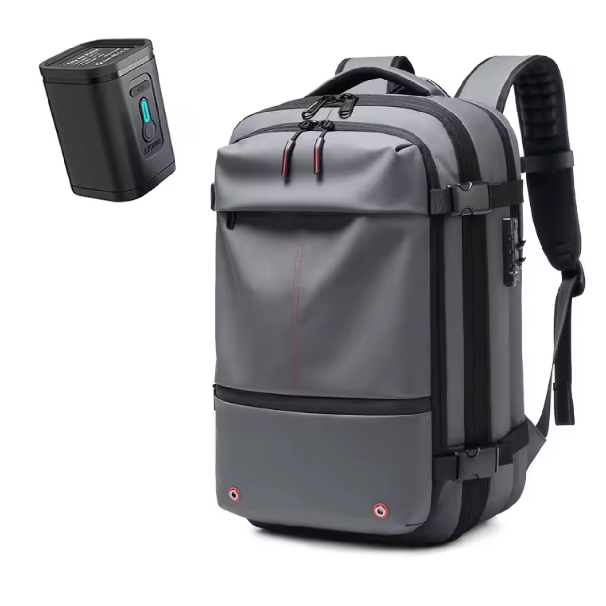 Ultraleichter, wasserdichter Rucksack mit Kompressor