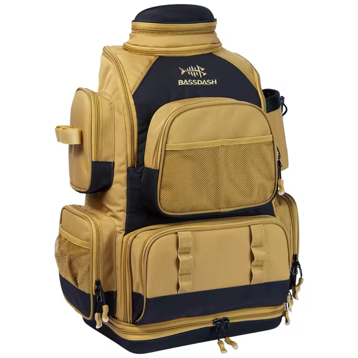 Wasserdichter und verstellbarer Angelrucksack für erfahrene Angler
