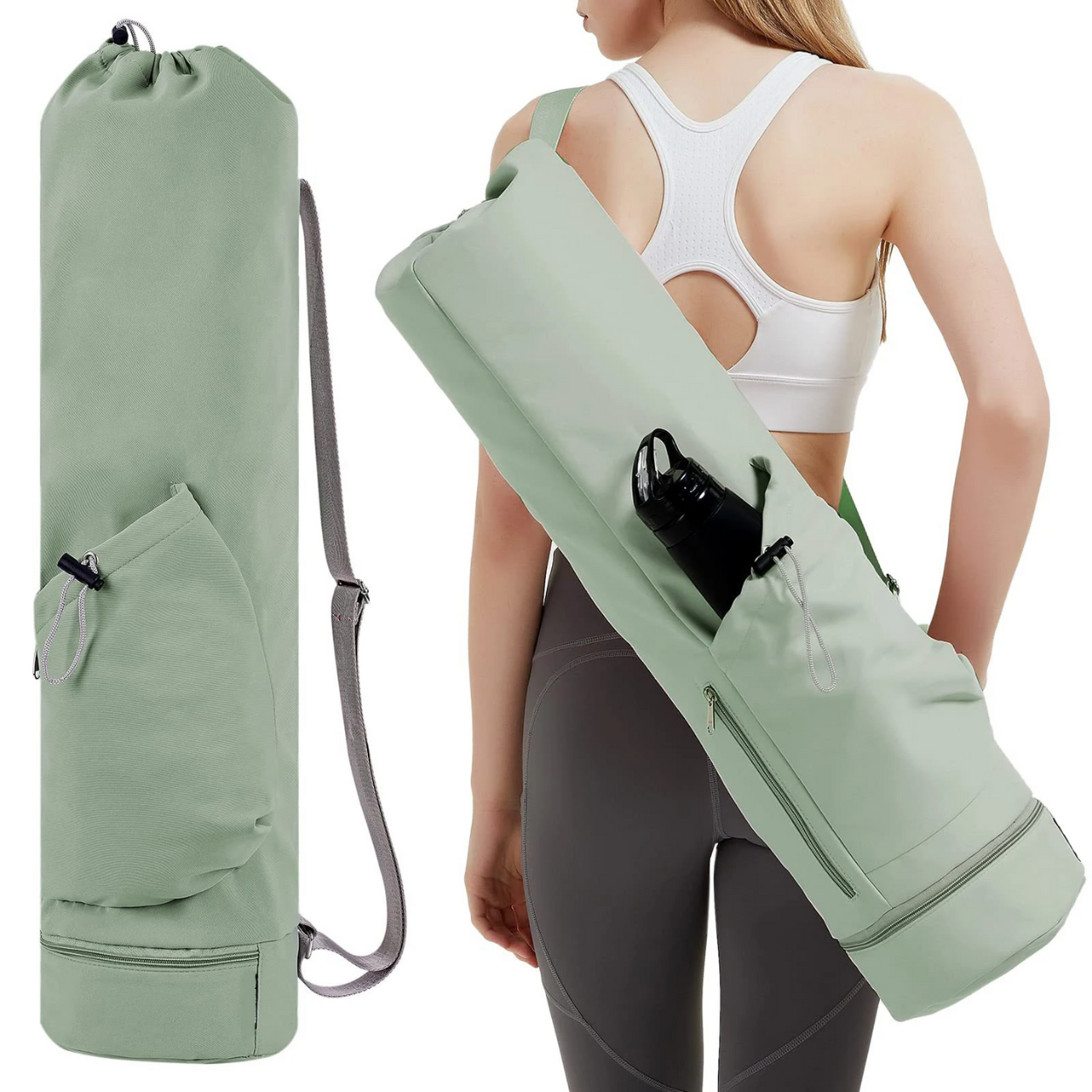 Sporttasche mit Fach für Wasserflasche