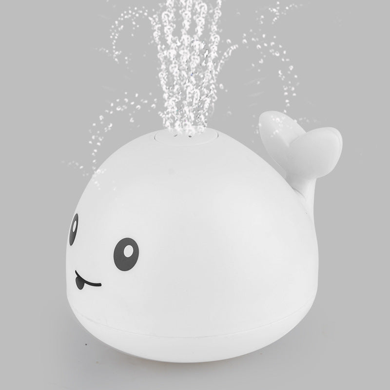 Jouet de bain Baleine avec Arroseur LED et Fontaine Automatique - Foivo