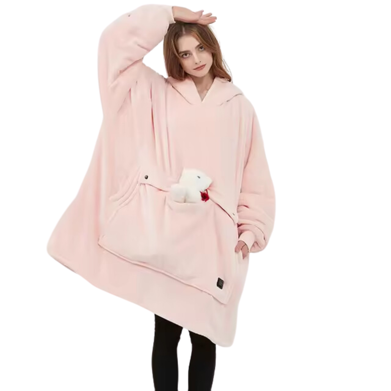 Elektrischer Hoodie mit USB-Heizung